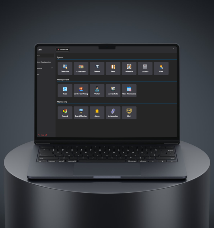 S-SAFE Platform Mockup